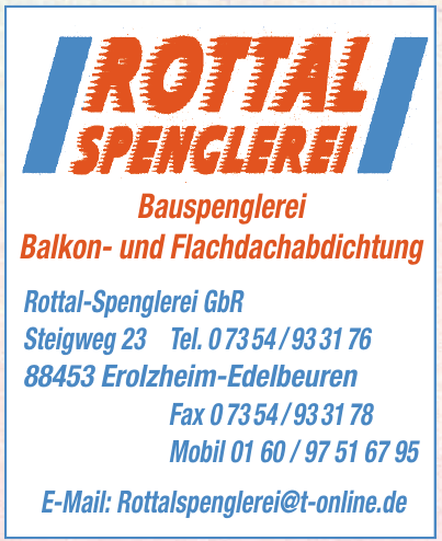 Rottal Spenglerei GbR Rottal Spenglerei GbR