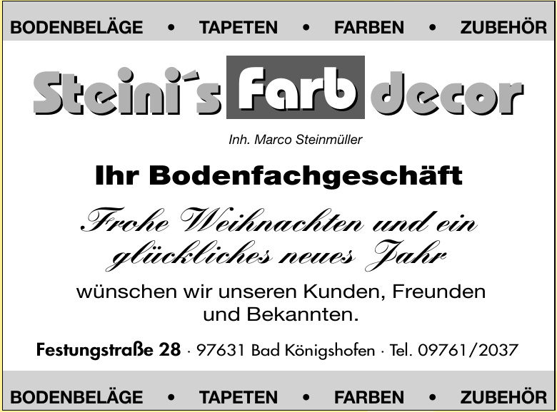 Steini´s Farb decor Steini´s Farb decor