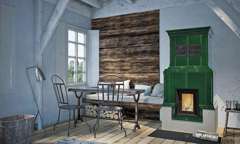 Mit seinem speziellen Design und individueller Ofenkeramik ist jeder Kachelofen ein Unikat mit Charme – von nostalgisch verspielt bis puristisch modern. Bilder djd/AdK