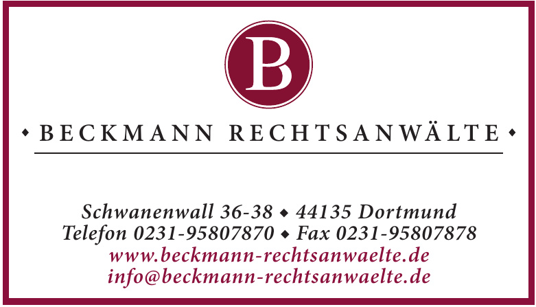 Beckmann Rechtsanwälte