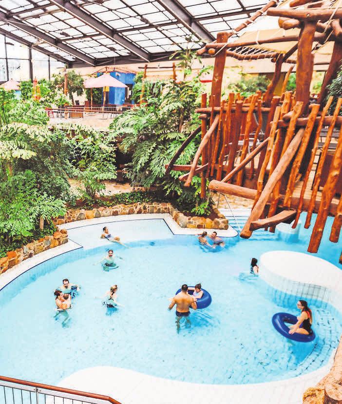 Tropicana, das Erlebnisbad mit dem Schuss Karibik. Tropicana, das Erlebnisbad mit dem Schuss Karibik.