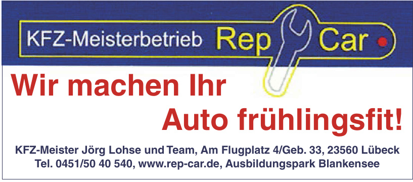 KFZ-Meister Jörg Lohse und Team KFZ-Meister Jörg Lohse und Team