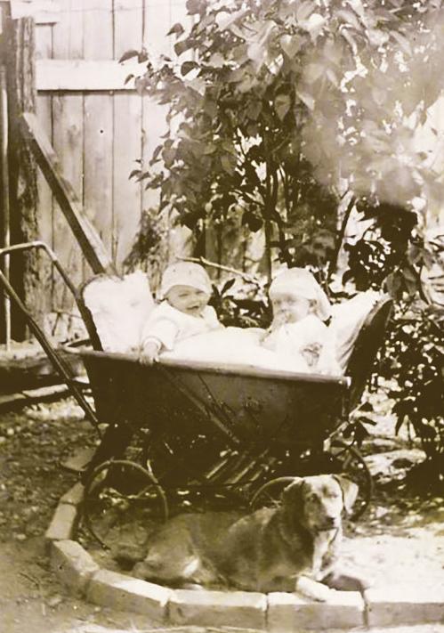 Als Babys teilten sie sich sogar einen Kinderwagen Foto: privat Als Babys teilten sie sich sogar einen Kinderwagen Foto: privat