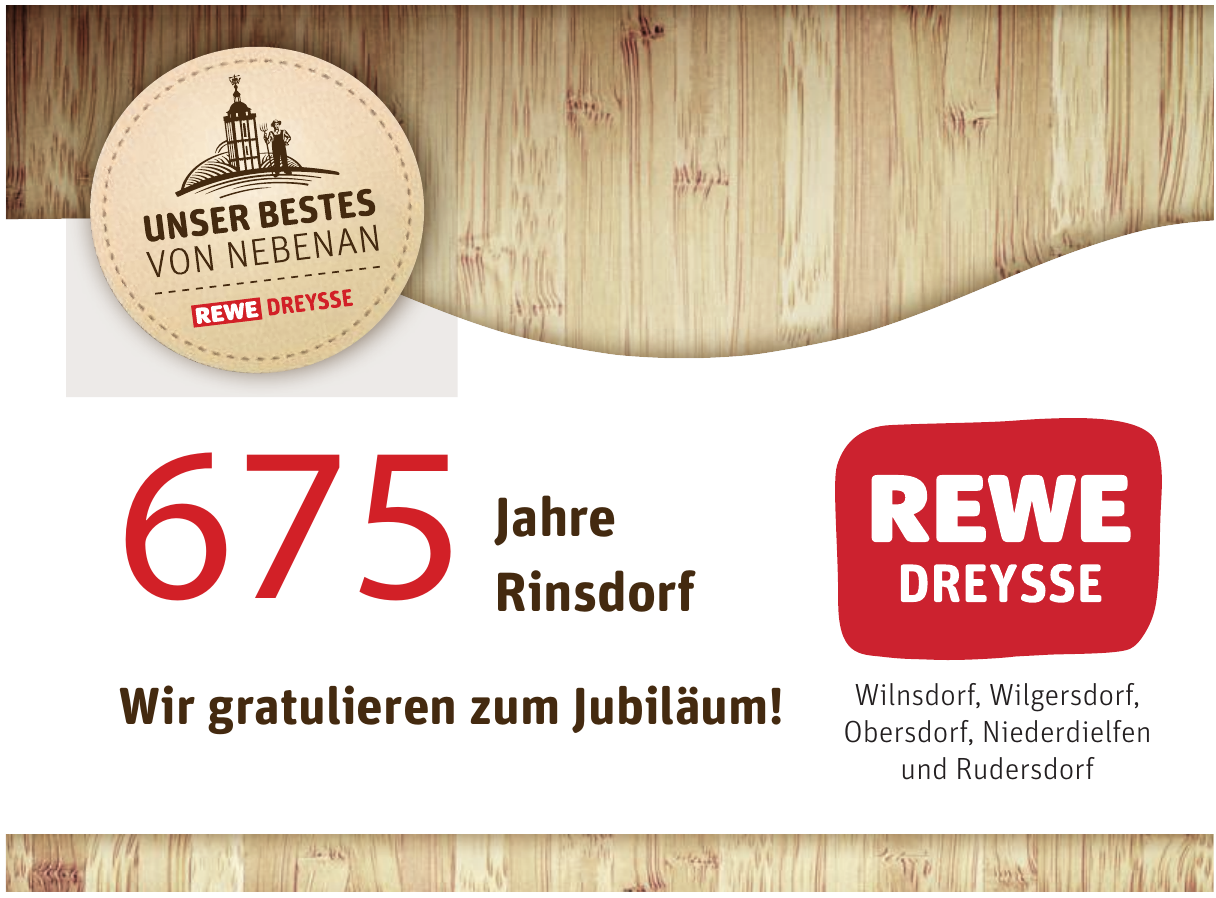 675 Jahre Rinsdorf 675 Jahre Rinsdorf