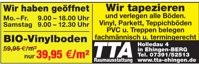 TTA Raumausstattung TTA Raumausstattung