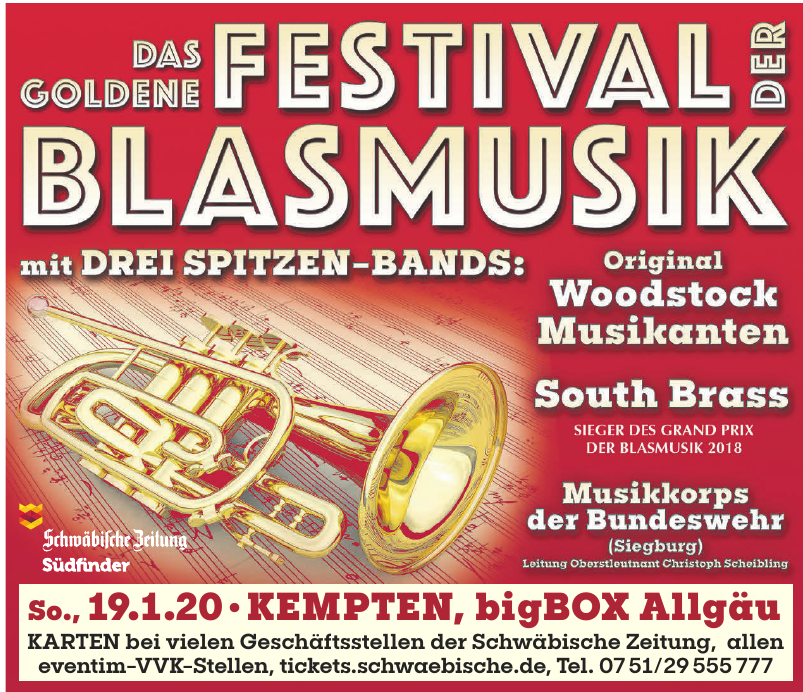 Das goldene Festival der Blasmusik Das goldene Festival der Blasmusik