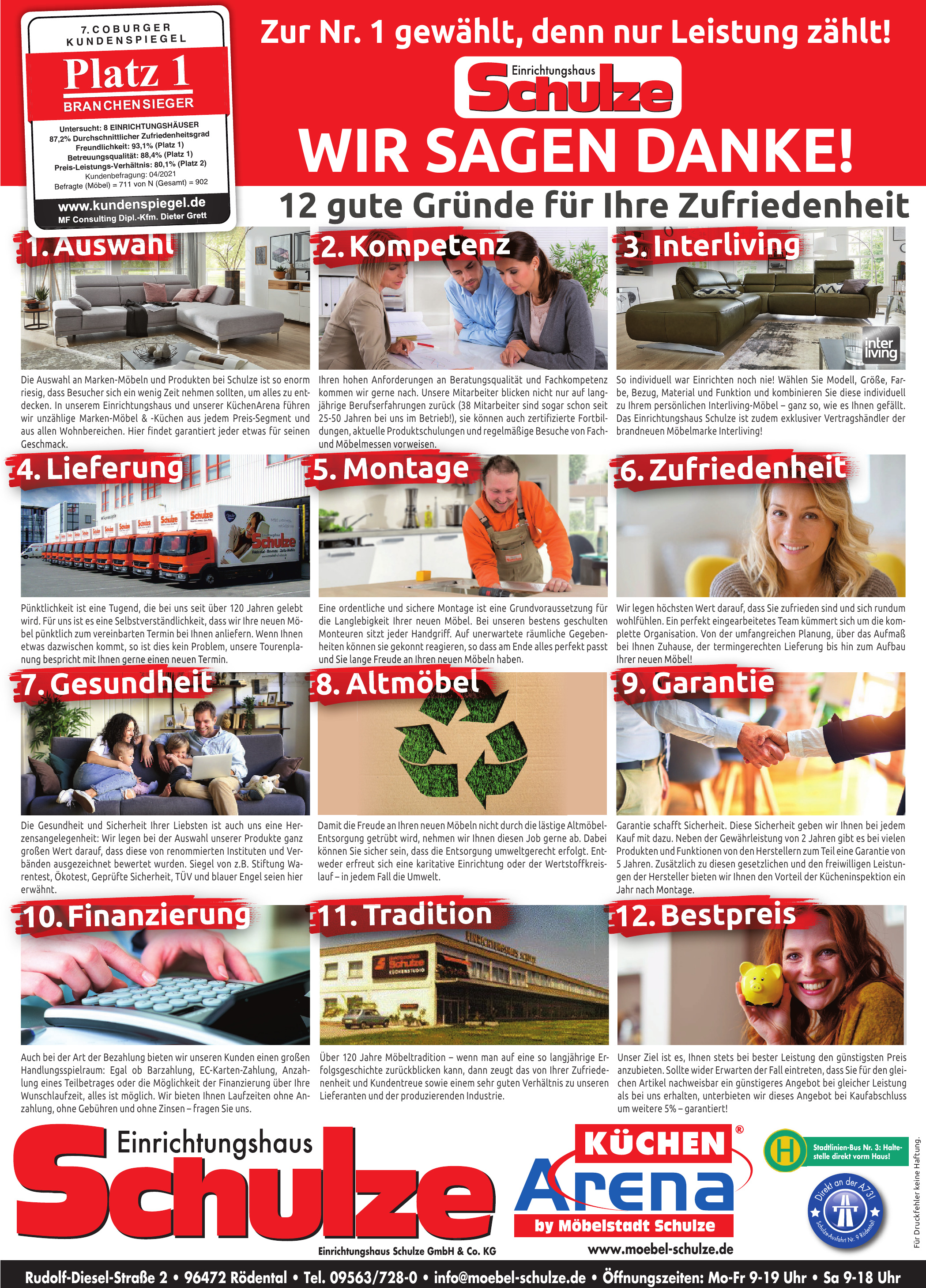 Schulze Einrichtungshaus Schulze GmbH & Co. KG Schulze Einrichtungshaus Schulze GmbH & Co. KG