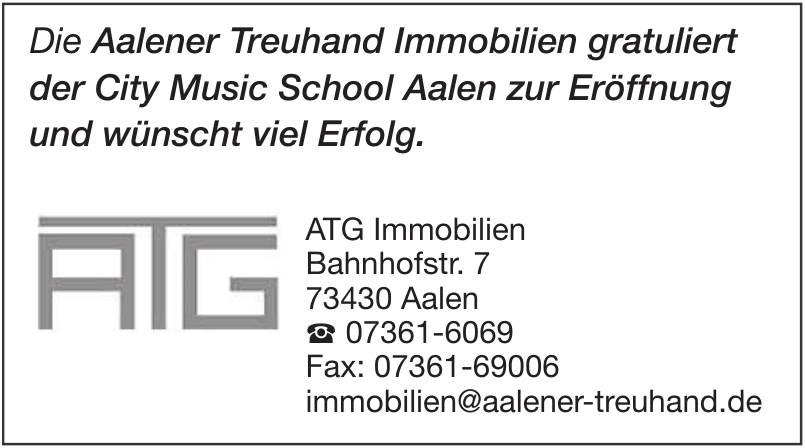 ATG Immobilien ATG Immobilien