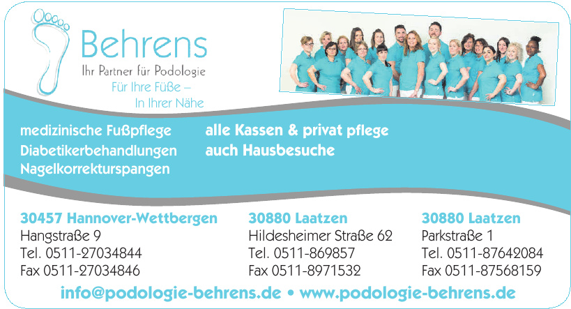 Podologie Zentrum Behrens Podologie Zentrum Behrens