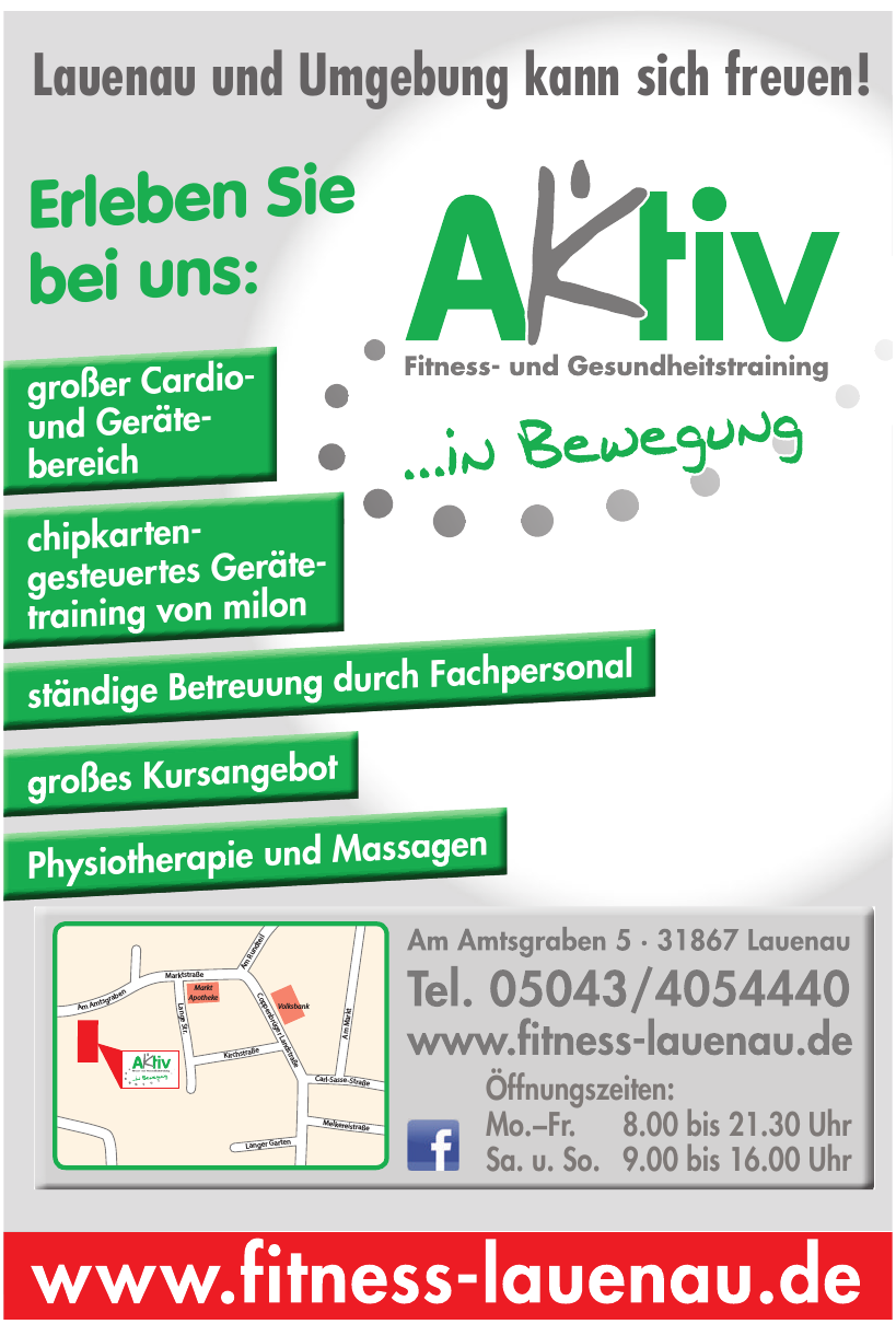 Aktiv Gesundheitszentrum Lauenau Aktiv Gesundheitszentrum Lauenau