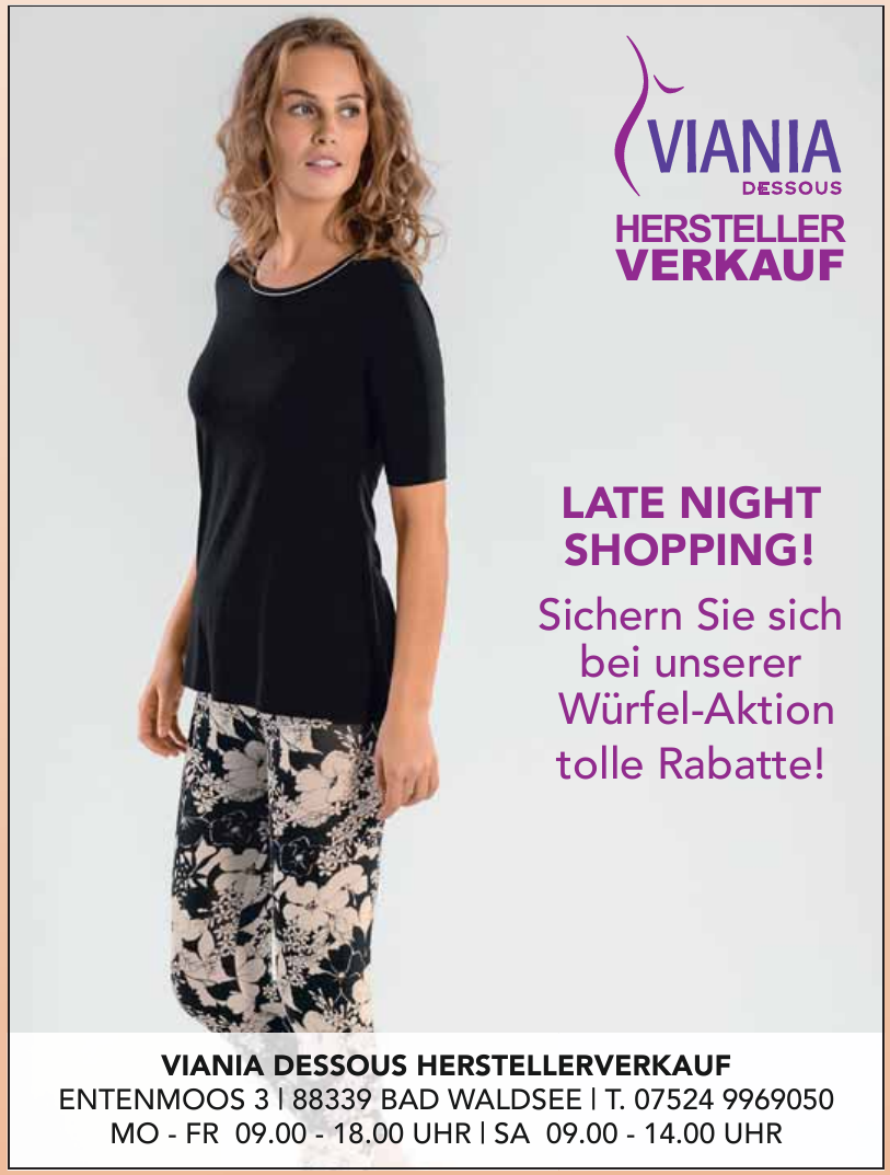 Viania Dessous Herstellerverkauf Viania Dessous Herstellerverkauf