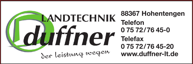 Duffner Landtechnik GmbH+Co.KG