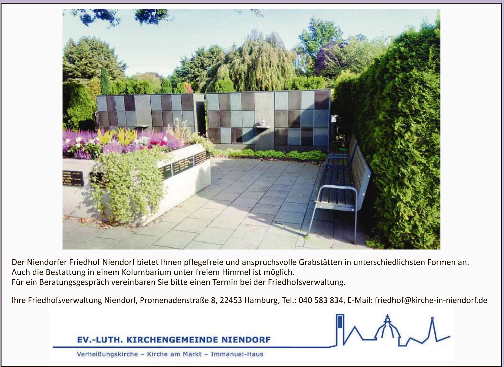 Friedhofsverwaltung Niendorf