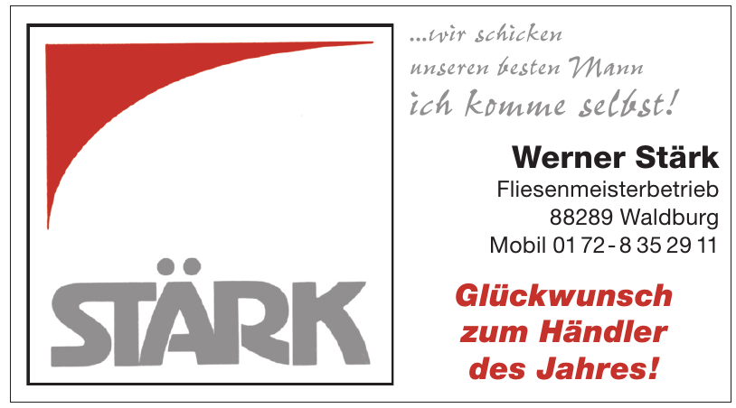 Werner Stärk Werner Stärk