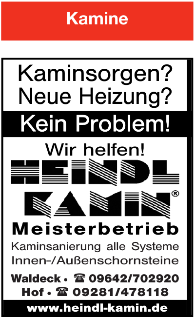 Heindl Kamin Meisterbetrieb Heindl Kamin Meisterbetrieb