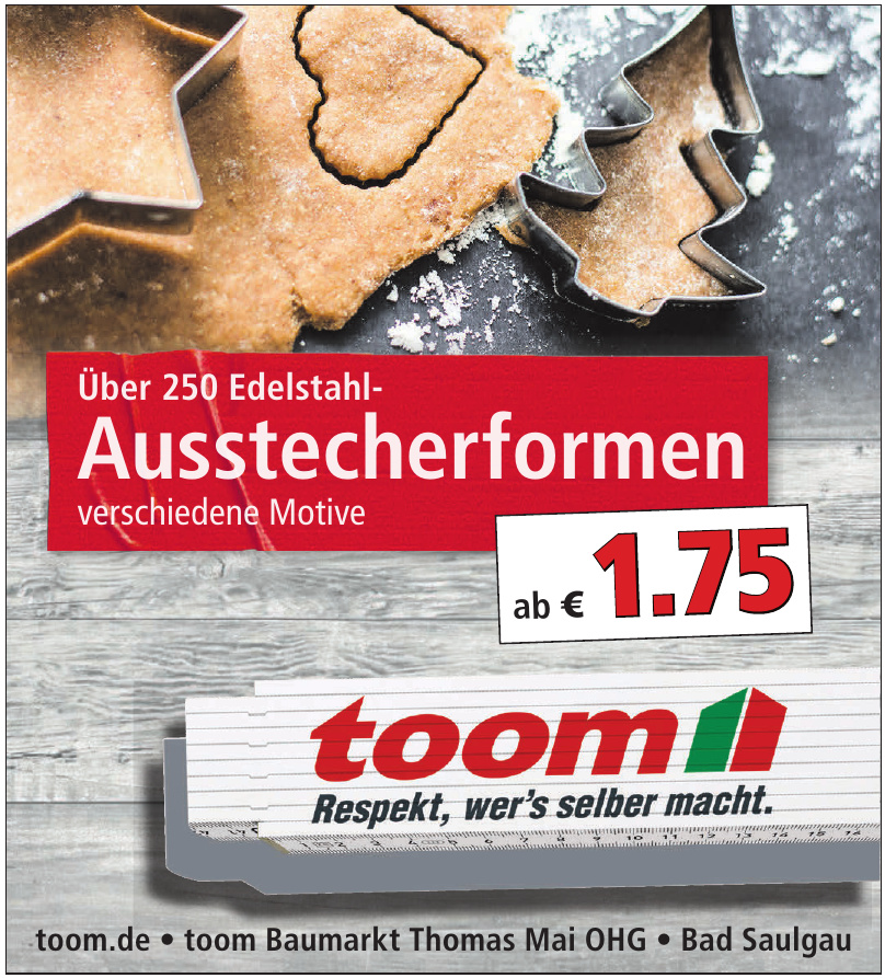 toom Baumarkt Thomas Mai OHG toom Baumarkt Thomas Mai OHG