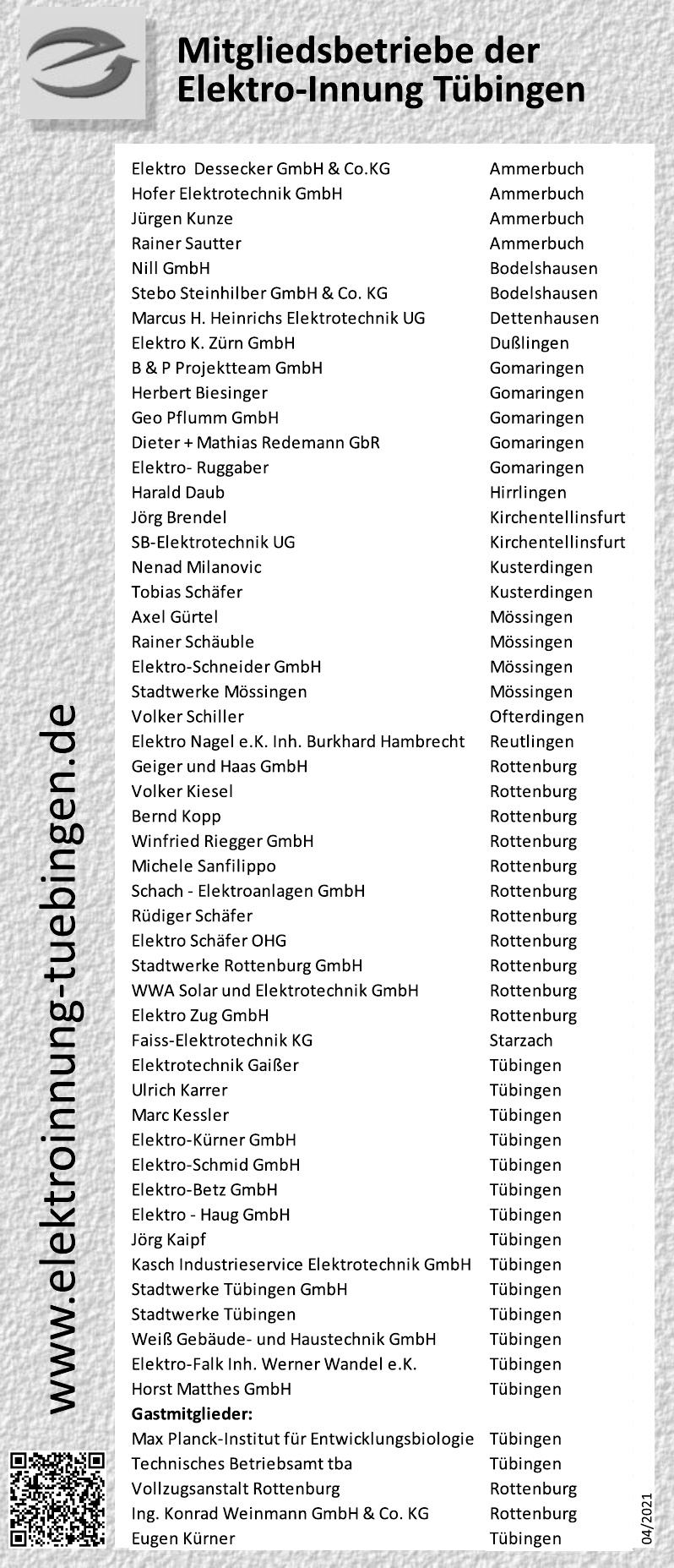 Elektro-Innung Tübingen Elektro-Innung Tübingen
