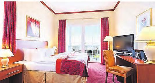 Die Turmsuite bietet besonderen Komfort. Die Turmsuite bietet besonderen Komfort.