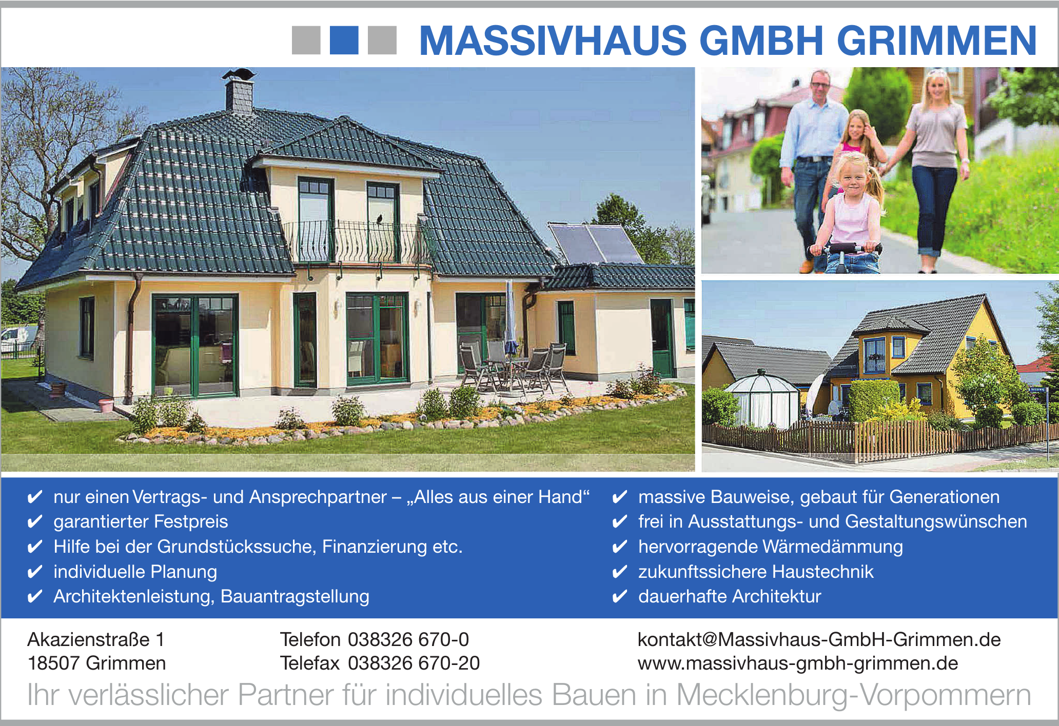 Massivhaus GmbH Grimmen Massivhaus GmbH Grimmen