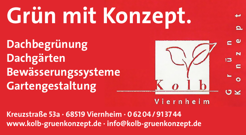 Kolb Grün Konzept Vierheim Kolb Grün Konzept Vierheim