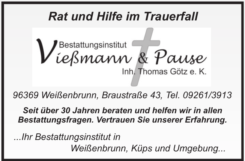 Bestattungsinstitut Vießmann & Pause Bestattungsinstitut Vießmann & Pause