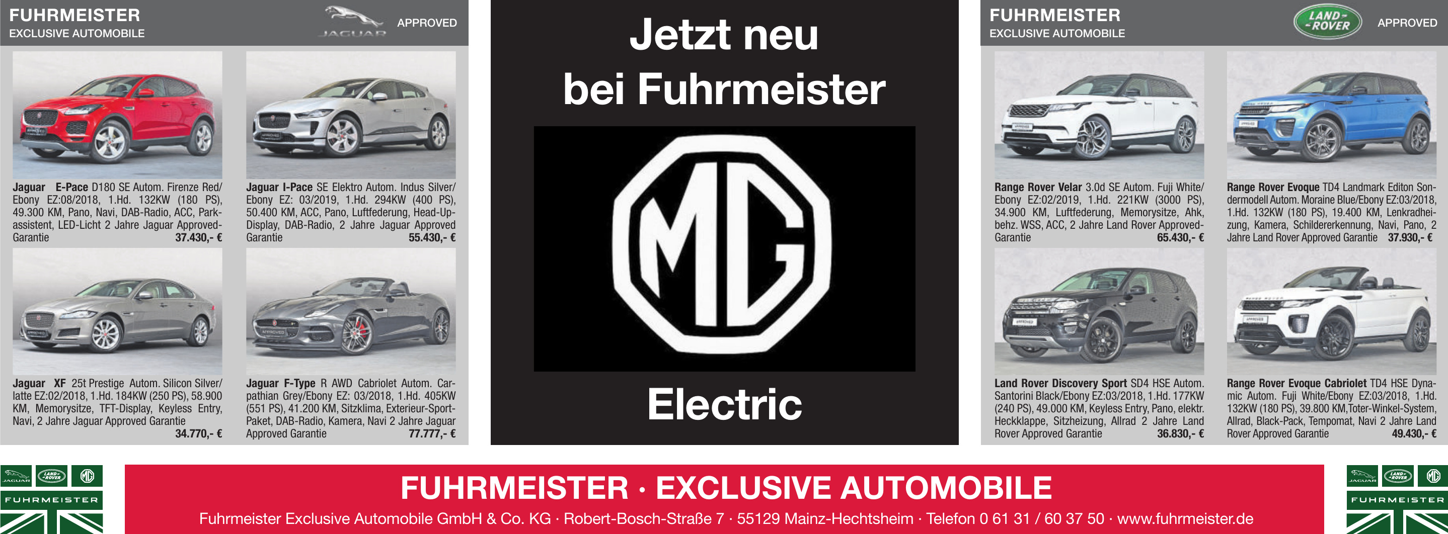 Fuhrmeister Exclusive Automobile GmbH & Co. KG Fuhrmeister Exclusive Automobile GmbH & Co. KG