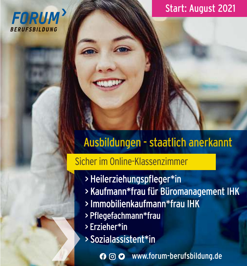 Forum Berufsbildung Forum Berufsbildung