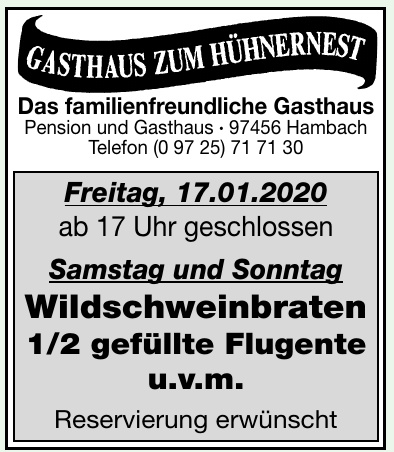 Gasthaus Zum Hühnernest Gasthaus Zum Hühnernest