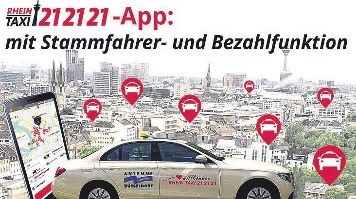 Die Stammfahrer-Funktion der „Rhein-Taxi“-App ist ganz einfach zu bedienen. Die Stammfahrer-Funktion der „Rhein-Taxi“-App ist ganz einfach zu bedienen.
