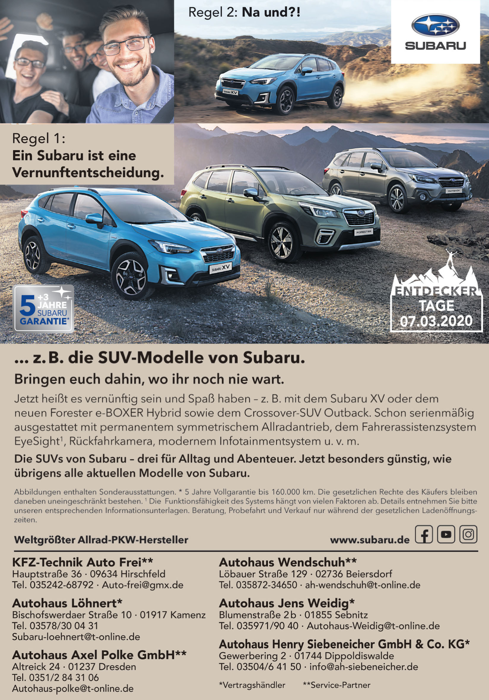 Bei Subaru Gibt S Was Zu Entdecken Dresden Bild