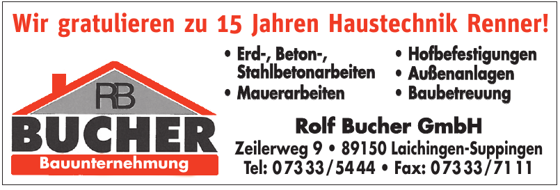 Rolf Bucher GmbH Rolf Bucher GmbH