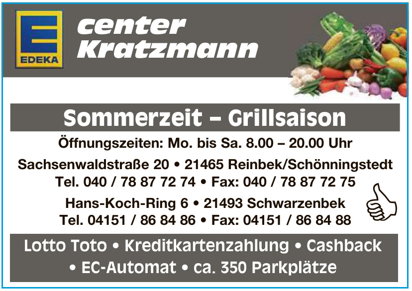 Edeka center Kratzmann Edeka center Kratzmann