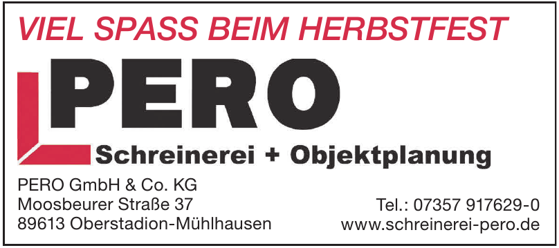Pero GmbH & Co. KG Pero GmbH & Co. KG