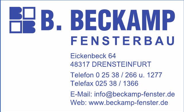 B. Beckamp B. Beckamp