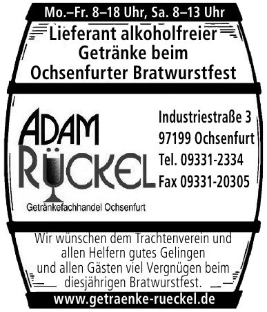 Getränkefachmark Adam Rückel Getränkefachmark Adam Rückel