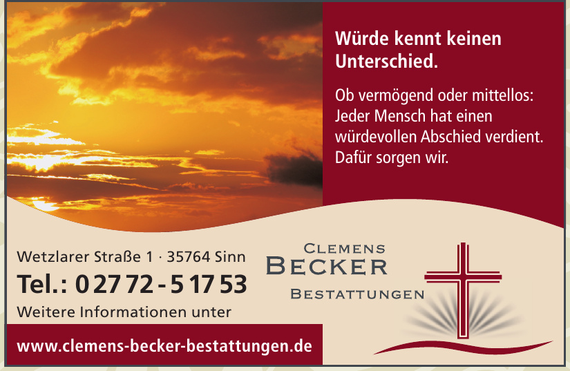 Clemens Becker Bestattungen