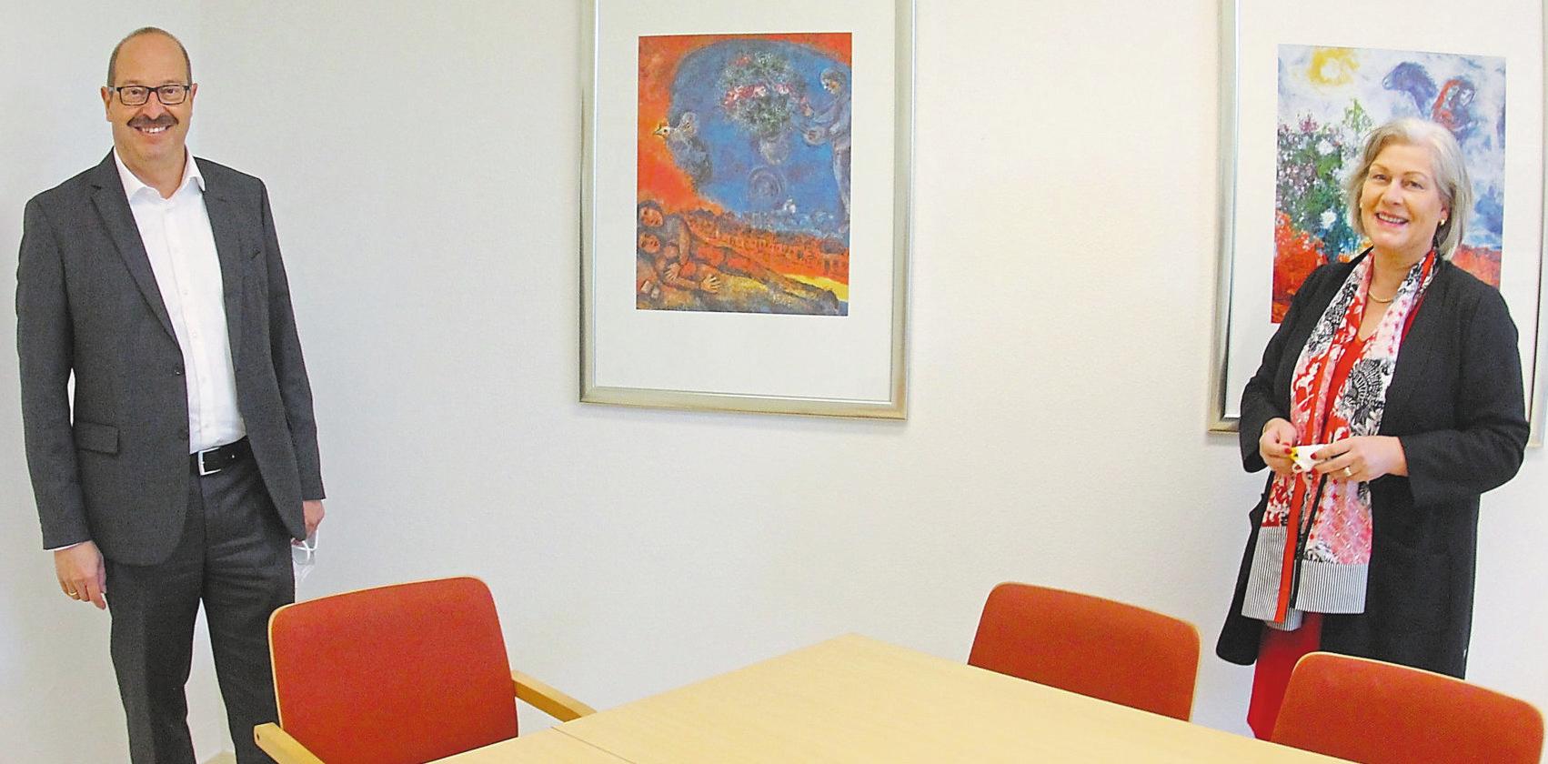 Mit dem Ergebnis ist Schulleiterin Birgitta von Rosenstiel sehr zufrieden. Fotos: Dietmar Jeschke Mit dem Ergebnis ist Schulleiterin Birgitta von Rosenstiel sehr zufrieden. Fotos: Dietmar Jeschke
