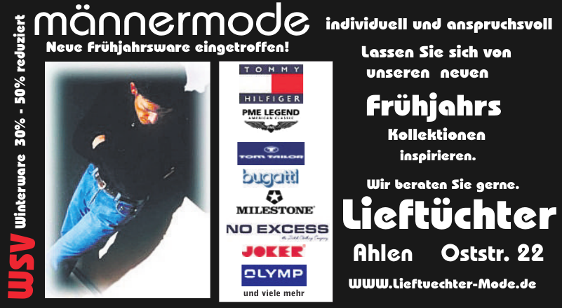 Herrenmode Lieftüchter Herrenmode Lieftüchter