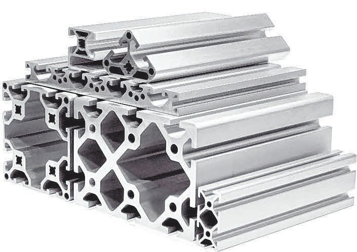Durch die Alu-Profilsysteme der Firma Bertschinger sind den Ideen keine Grenzen gesetzt. FOTO:BERTSCHINGER Durch die Alu-Profilsysteme der Firma Bertschinger sind den Ideen keine Grenzen gesetzt. FOTO:BERTSCHINGER