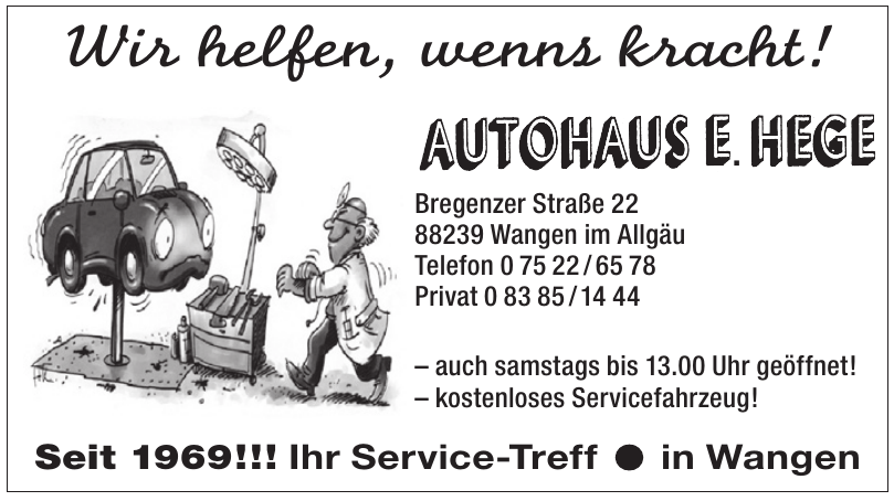 Autohaus E. Hege Autohaus E. Hege