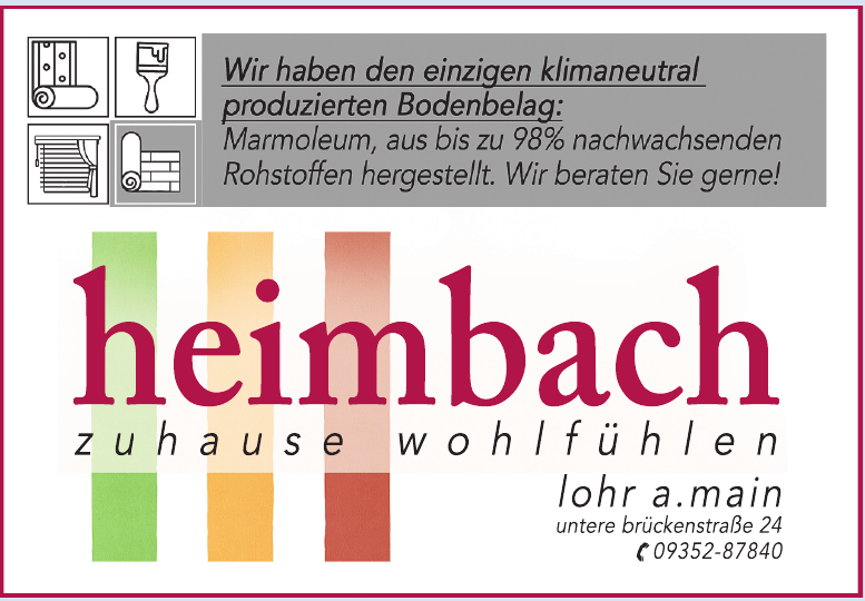 Wilhelm Heimbach e.K. Farben und Raumgestaltung Wilhelm Heimbach e.K. Farben und Raumgestaltung