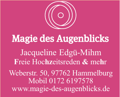 Magie des Augenblicks Magie des Augenblicks