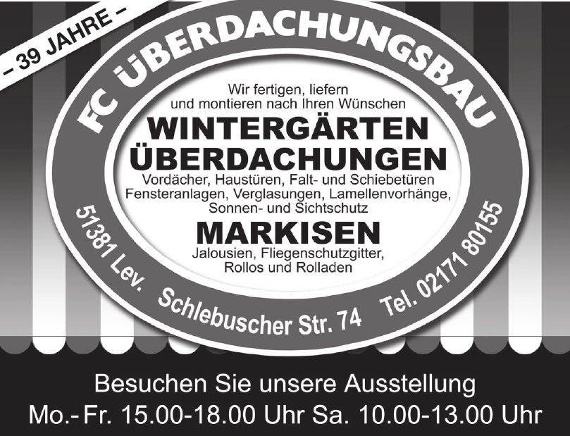 FC Überdachungsbau FC Überdachungsbau