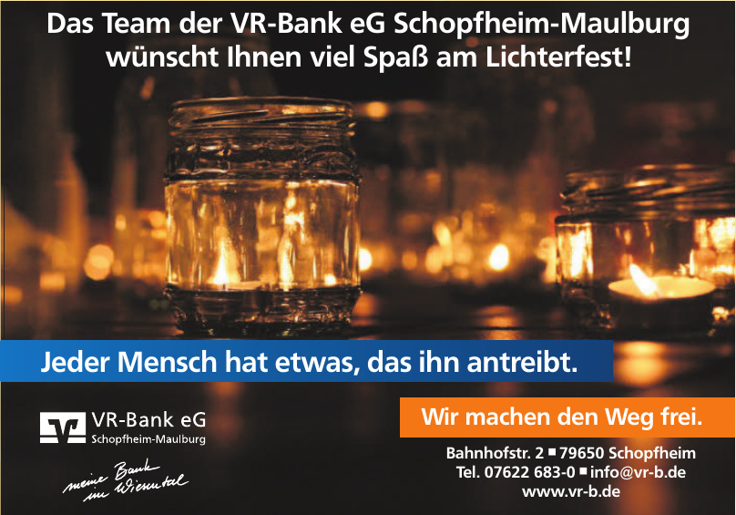 Lichterfest Lockt Am 29 November Nach Schopfheim
