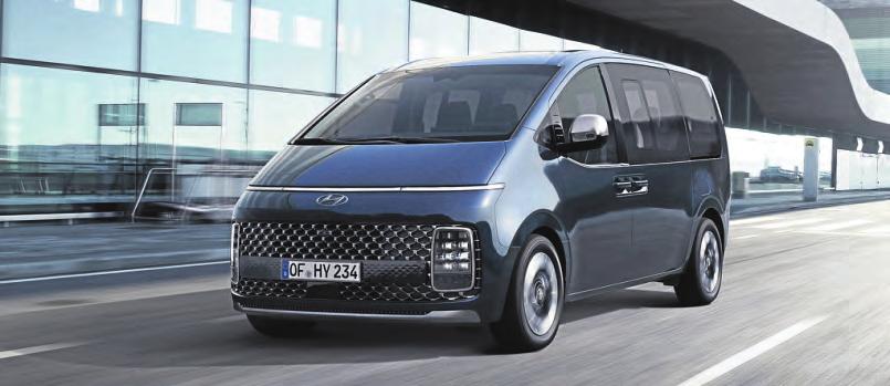 Ab 56 150 Euro gibt es den siebensitzigen Luxus-Van Staria von Hyundai.