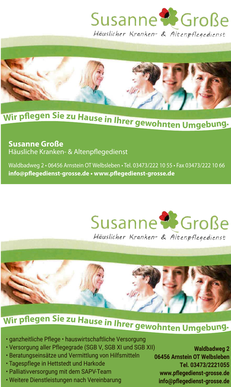 Susanne Große Häusliche Kranken- & Altenpflegedienst