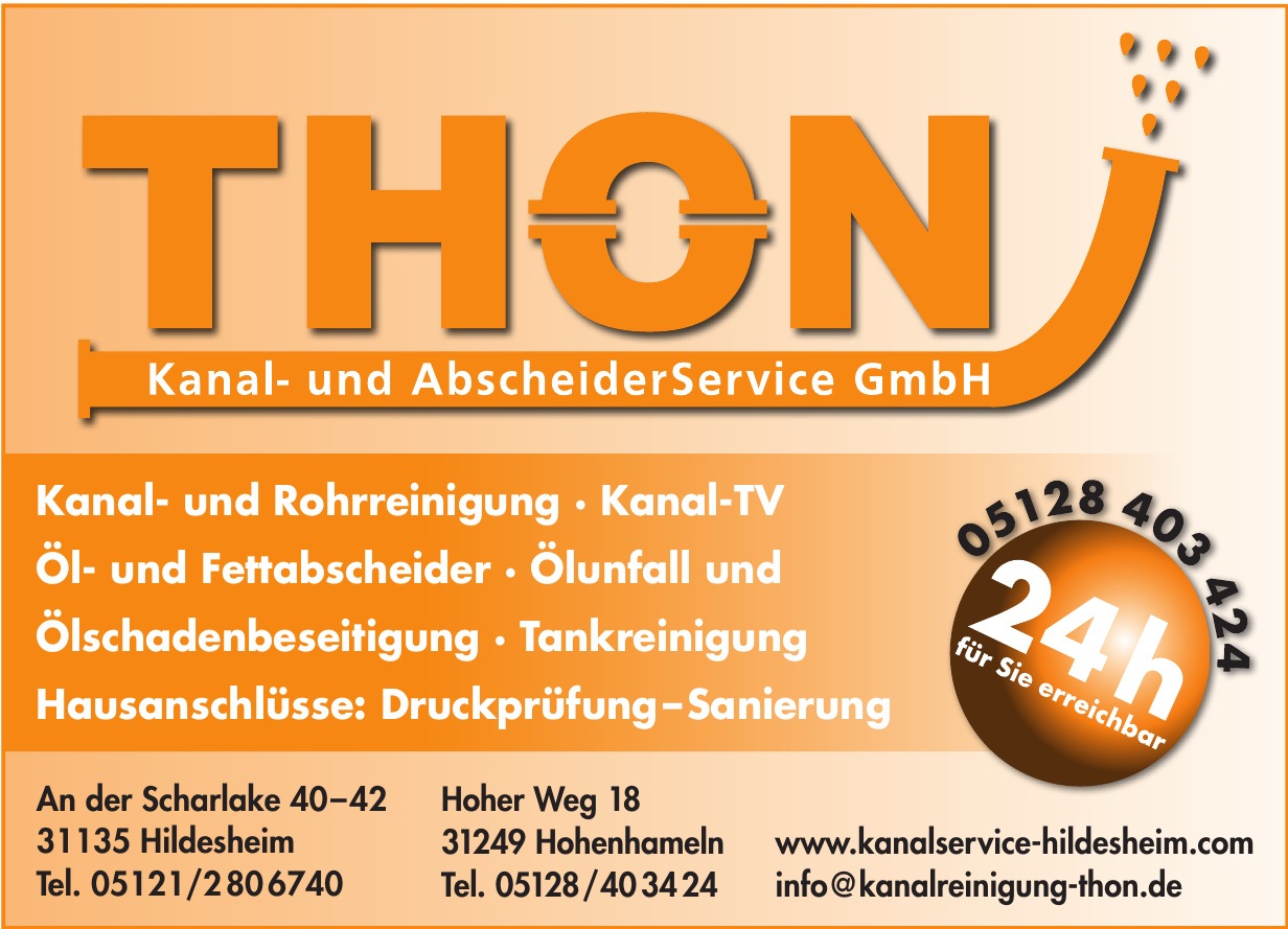 THON Kanal- und AbscheiderService GmbH THON Kanal- und AbscheiderService GmbH