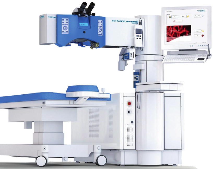 Referenzzentrum für den schnellsten Augenlaser der Welt: Durch den Schwind Amaris 1050 RS minimiert sich die Behandlungszeit. Referenzzentrum für den schnellsten Augenlaser der Welt: Durch den Schwind Amaris 1050 RS minimiert sich die Behandlungszeit.