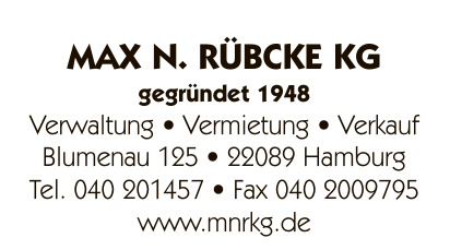 MAX N. RÜBCKE KG