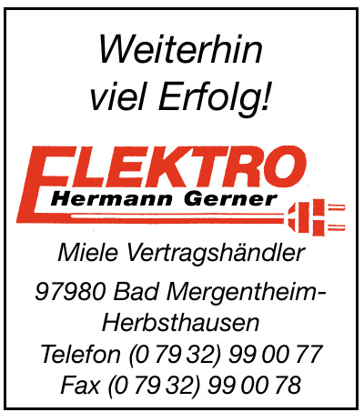 Elektro Hermann Gerner